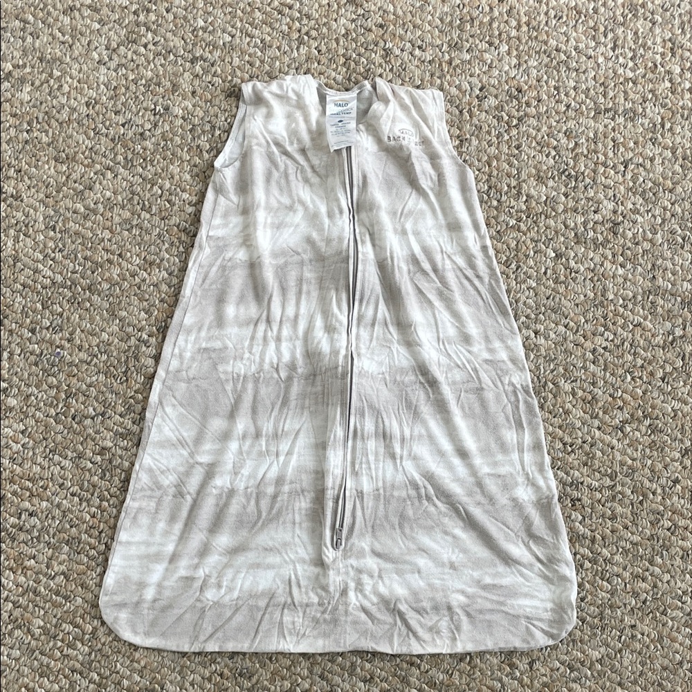 HALO SleepSack Ideal Temp Wearable Blanket – Size Large (12–18M) – Neutral